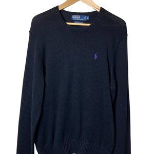 Polo Ralph Lauren Men's Black Sweater- Medium